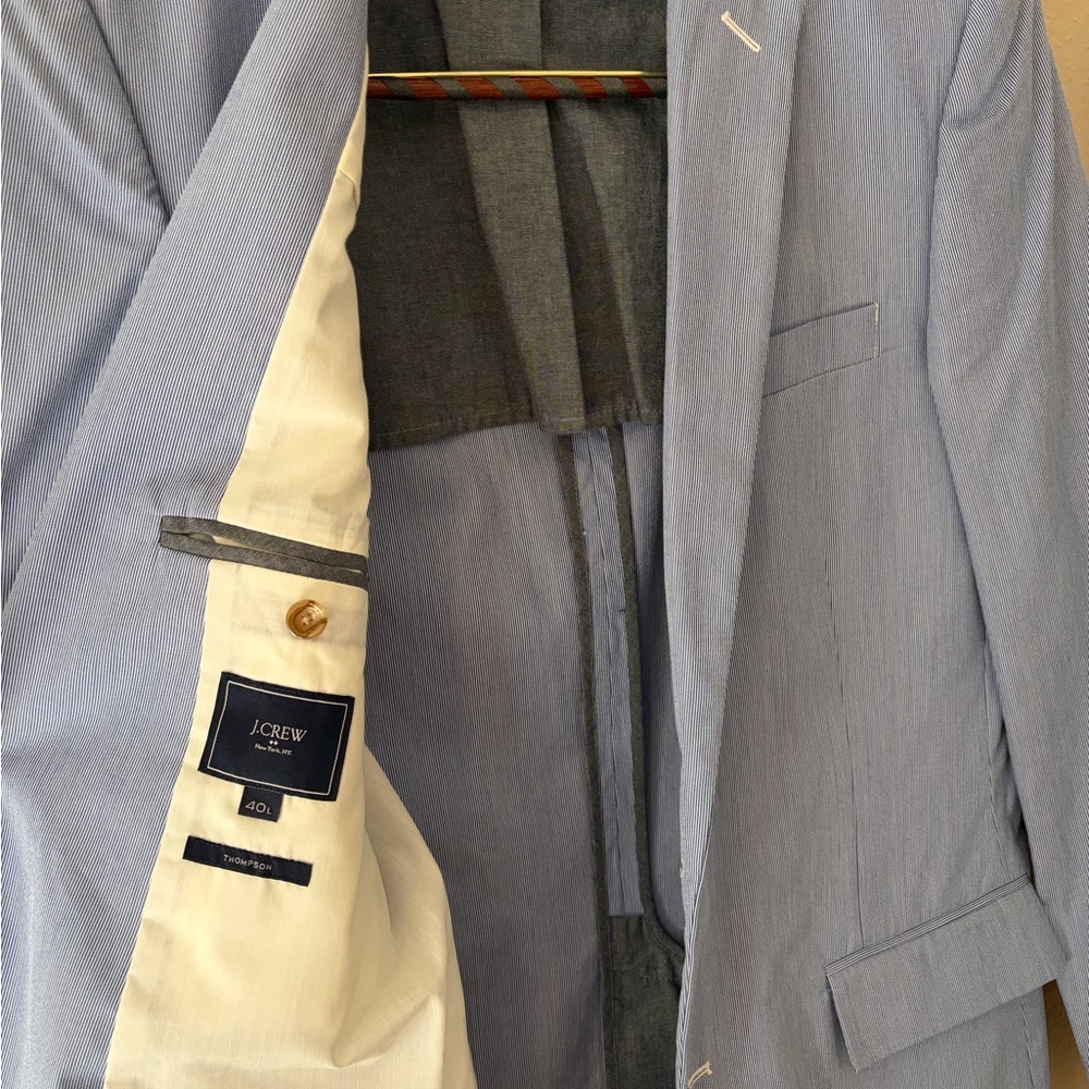 J. Crew Men's Sky Blue Blazer